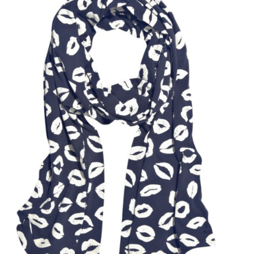 Vintage Marc By Marc Jacobs Blue Mademoiselle Scarf